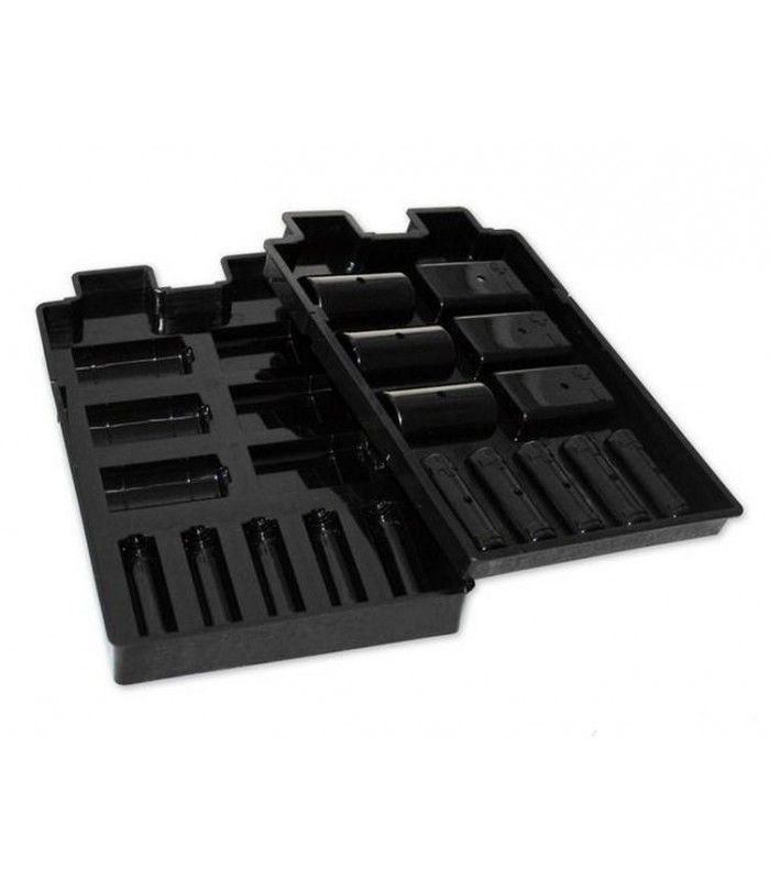 Cubitera de baterías y pilas