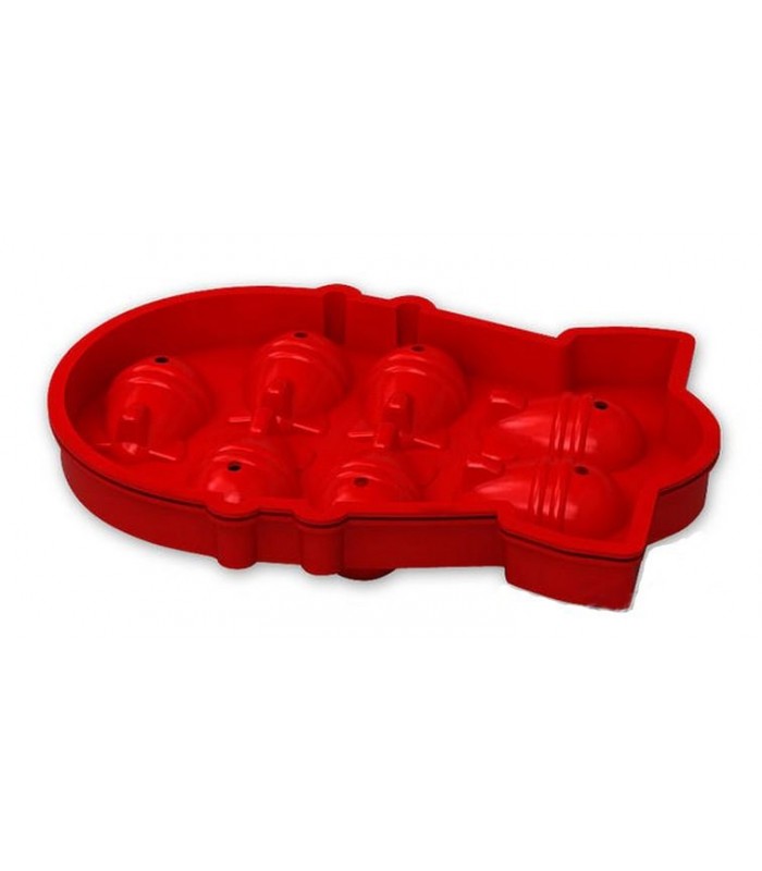 Molde cubitera de bombas en 3D