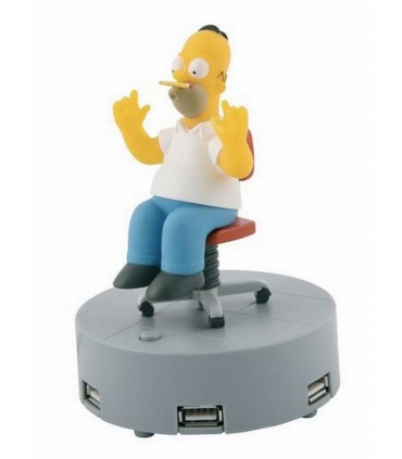 Hub USB Homer con sonido Los Simpson