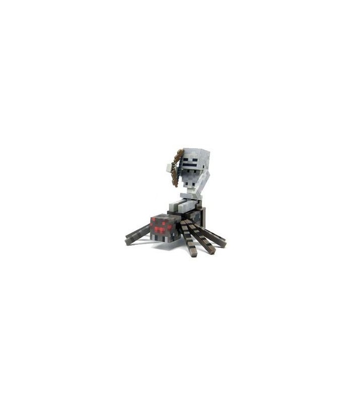 Figura Spider Jockey Minecraft 8 cm