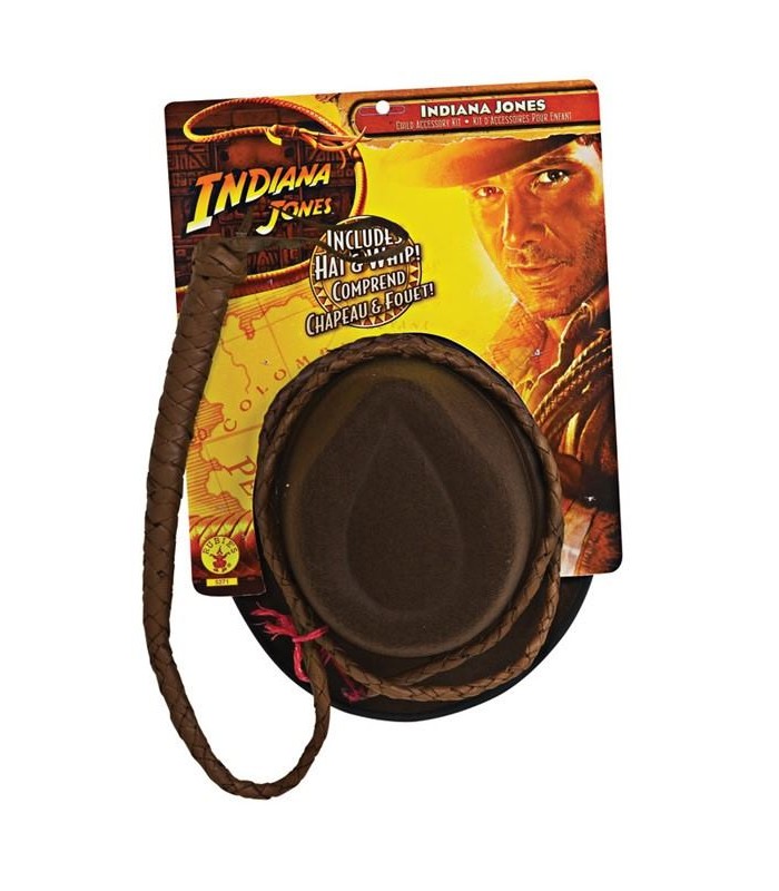 Sombrero y Látigo Indiana Jones de Rubies