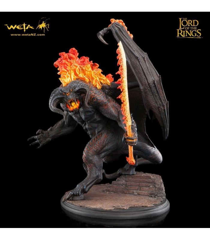 Estatua Balrog con espada en llamas Sideshow Weta