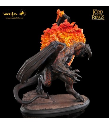 Estatua Balrog con espada en llamas Sideshow Weta