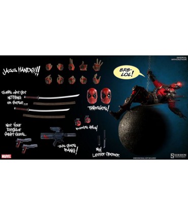 Figura Deadpool escala 1/6 Marvel Comics
