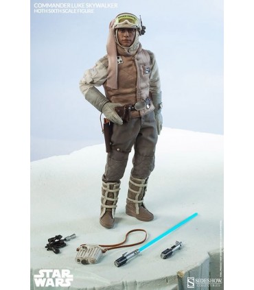 Figura Comandante Luke Skywalker Hoth Star Wars 