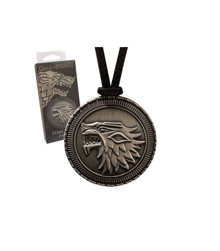 Llavero metálico Escudo Stark  Juego de Tronos 