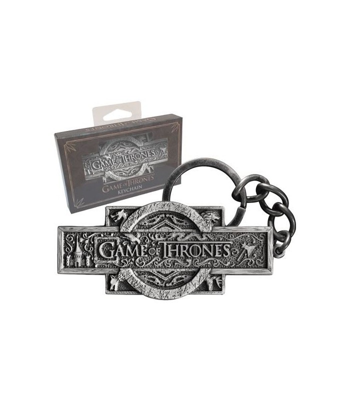 Colgante metálico escudo Stark Juego de Tronos