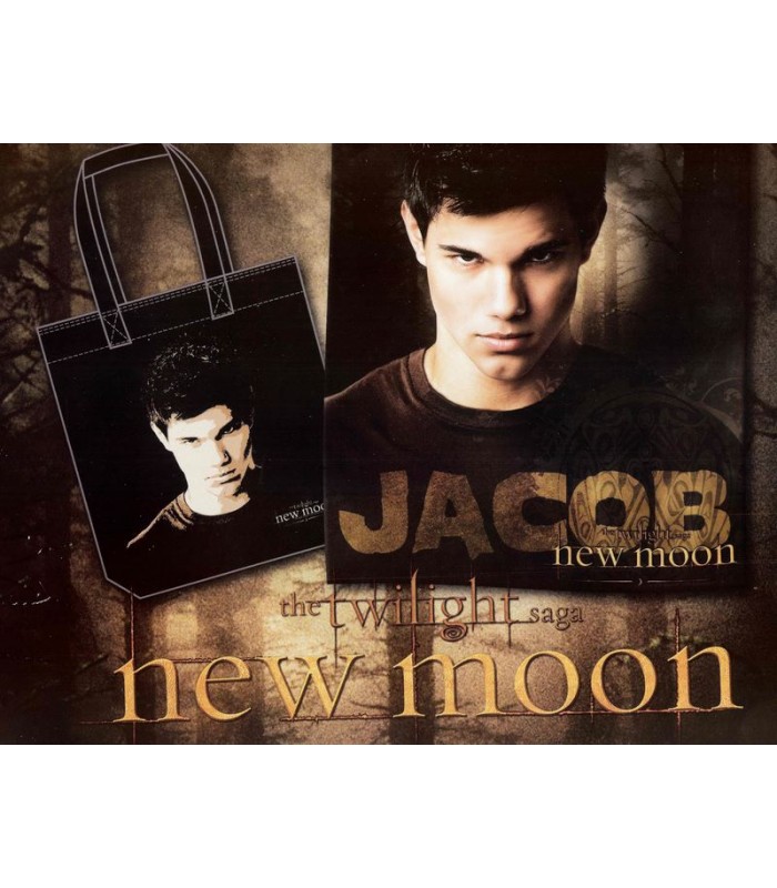 Manta Forro Polar Jacob  con bolsa de lona Crepúsculo Luna Nueva