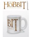 Taza blanca logo El Hobbit 