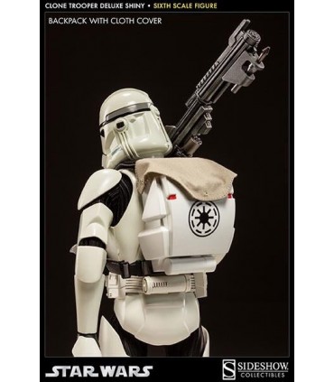 Figura Shiny Clone Trooper 30 cm. escala 1:6 de SideShow Collectibles