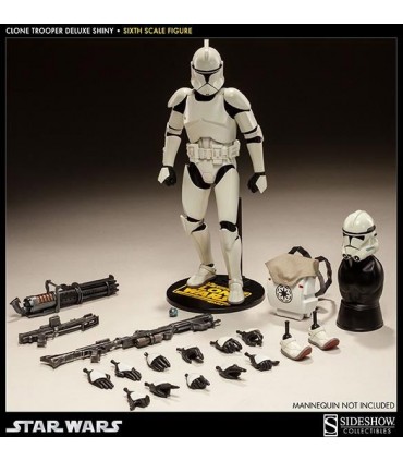 Figura Shiny Clone Trooper 30 cm. escala 1:6 de SideShow Collectibles
