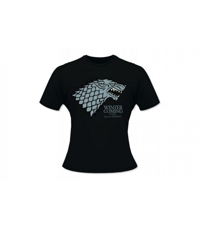 Camiseta Stark Winter is Coming Juego de Tronos