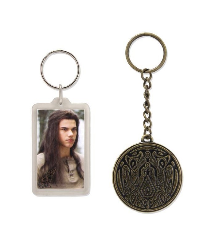 Pack 2 llaveros Jacob - Quileute-  Luna Nueva Crepúsculo New Moon Twilight