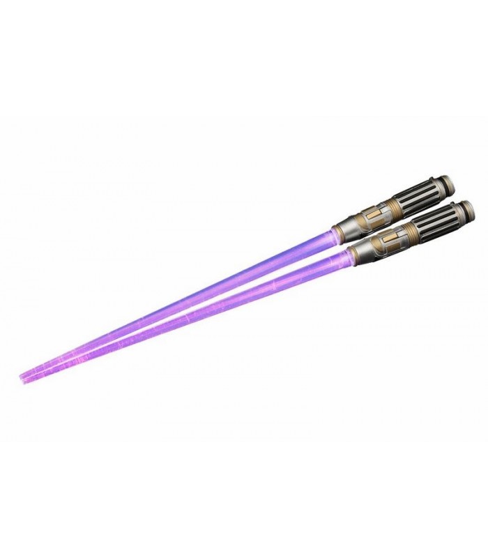 Palillos Chinos Sable de Luz  Windu con luz - Star Wars
