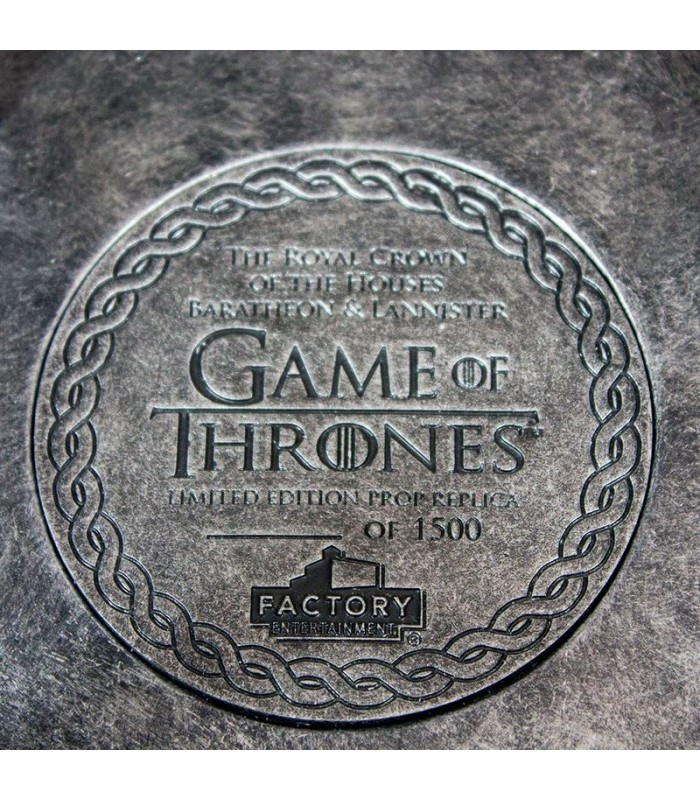 Réplica de la corona de la Casa Baratheon - Juego de Tronos