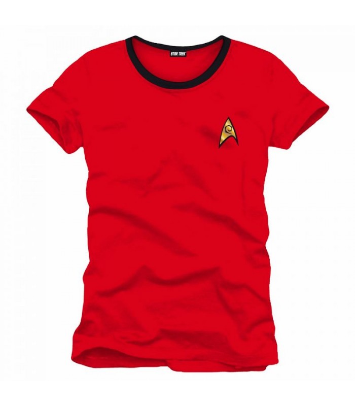 Camiseta uniforme Star Trek Ingeniería 