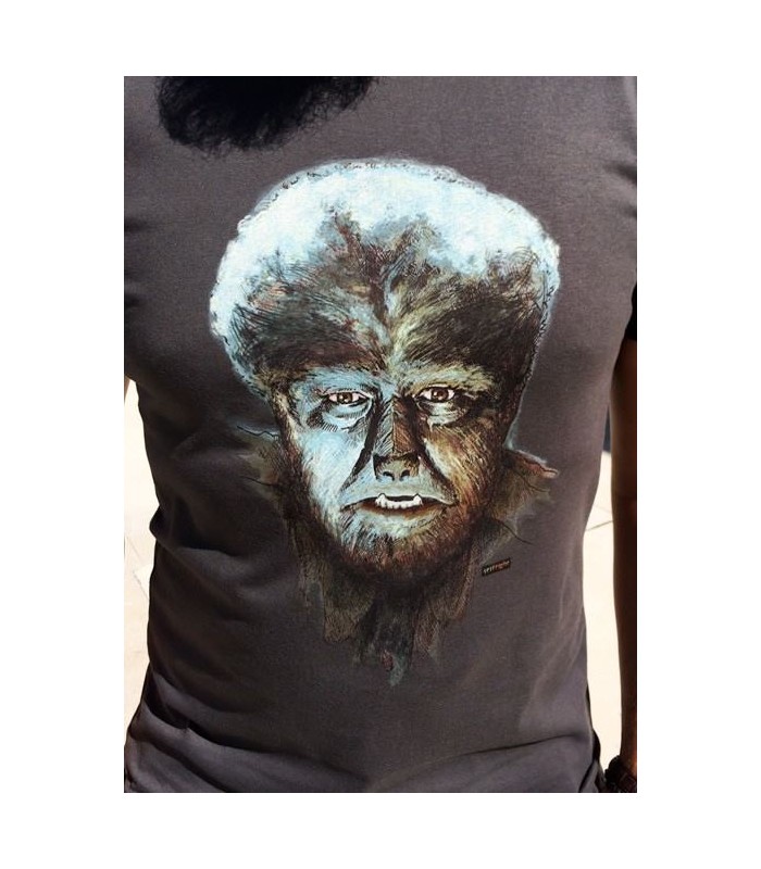 Camiseta de cine clásico - El Hombre Lobo - Lon Chaney