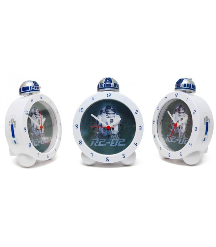 Despertador R2-D2 que brilla en la oscuridad -  Sonido Star Wars