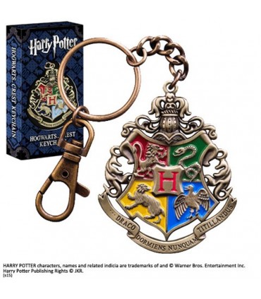 Llavero Metálico Emblema Hogwarts - Harry Potter