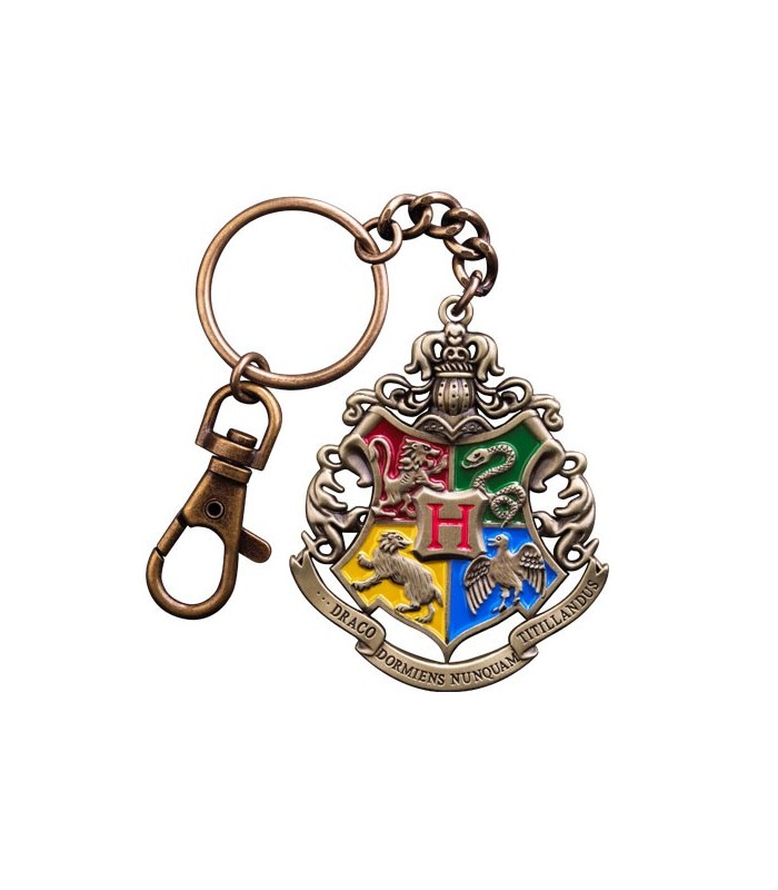 Llavero Metálico Emblema Hogwarts - Harry Potter