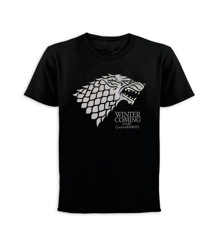 Camiseta Stark Winter is Coming Juego de Tronos Canción Hielo y Fuego en