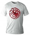 Camiseta Targaryen blanca -  Juego de Tronos