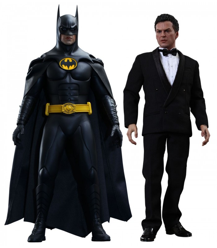 Pack de 2 figuras Batman y Bruce Wayne Movie Masterpiece - Batman