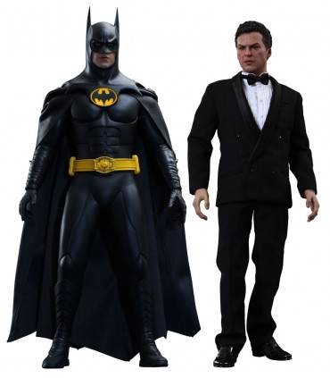 Pack de 2 figuras Batman y Bruce Wayne Movie Masterpiece - Batman