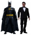 Pack de 2 figuras Batman y Bruce Wayne Movie Masterpiece - Batman returns