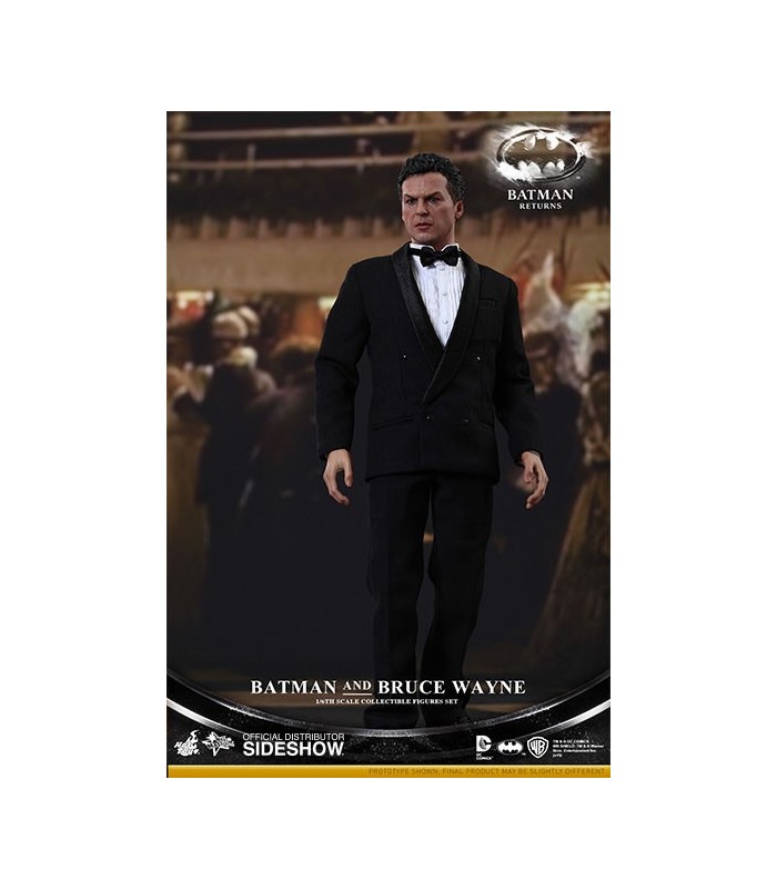 Pack de 2 figuras Batman y Bruce Wayne Movie Masterpiece - Batman