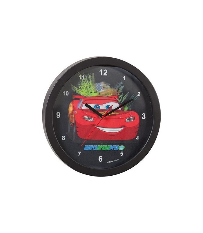 Reloj de pared 3D Rayo McQueen - Cars