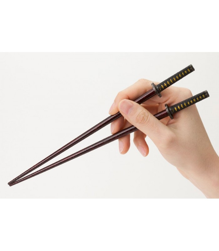 Palillos Katana Señor de la Guerra Maeda Keiji Japon