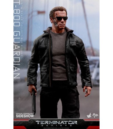 Figura guardián T-800 2 escala 1:6 Movie Masterpiece - Terminator Genisys