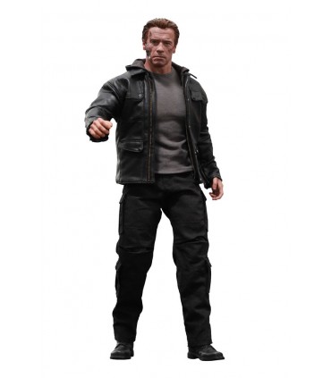 Figura guardián T-800 2 escala 1:6 Movie Masterpiece - Terminator Genisys