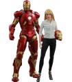 Pack de 2 figuras Iron Man  y Pepper Potts Movie Masterpiece - Iron Man