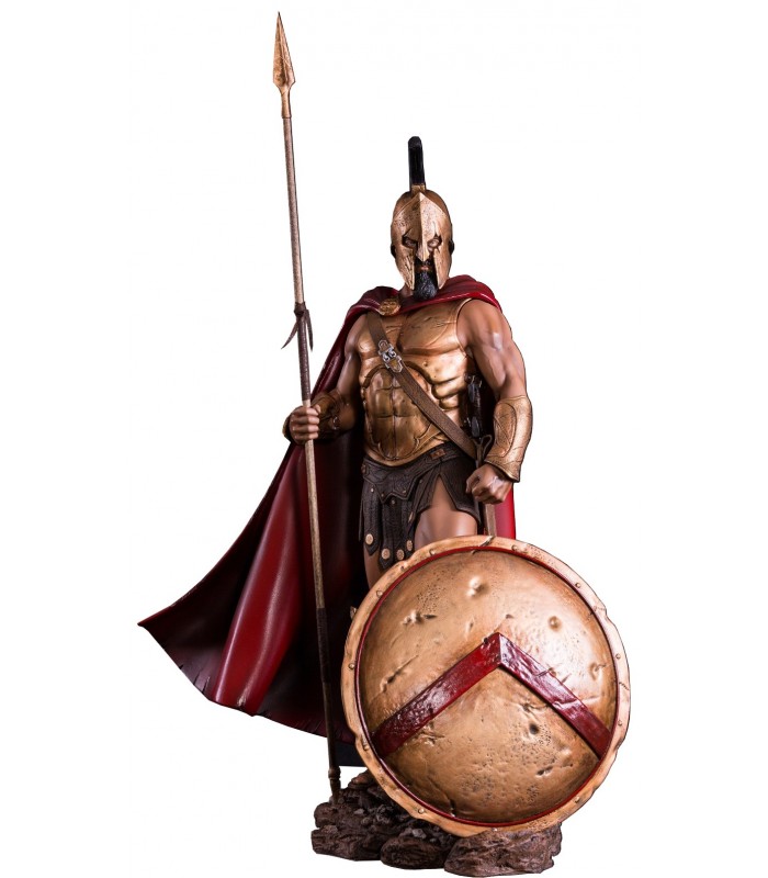 Estatua Leónidas legado de Esparta escala 1/4