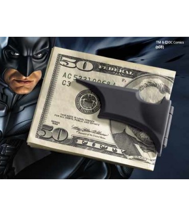 Clip negro mate para billetes - Batman