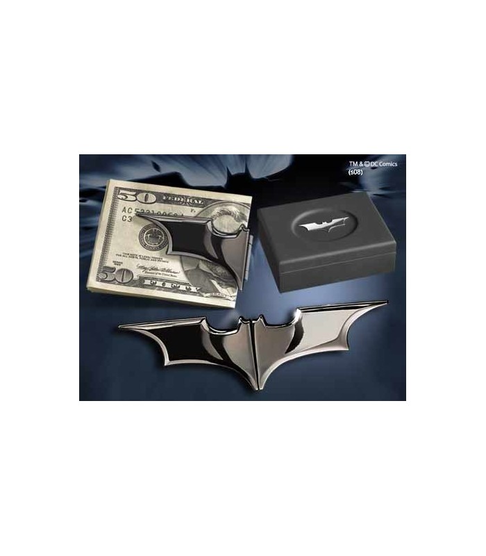Clip negro brillante para billetes - Batman