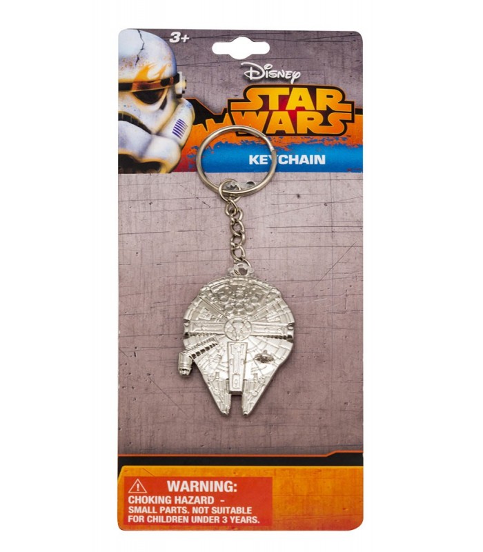 Llavero metálico Halcón Milenario - Star Wars