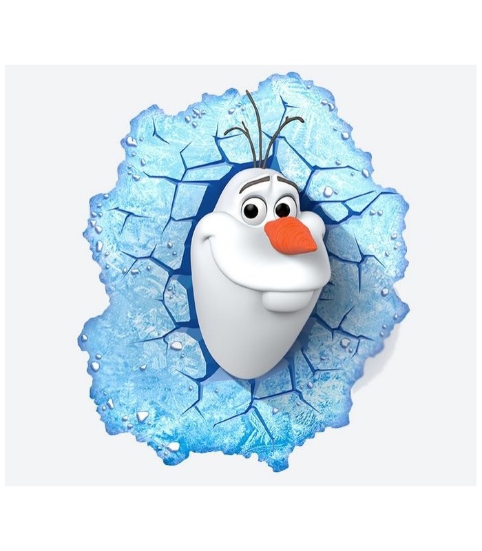 Luz de noche Olaf en 3D - Disney Frozen