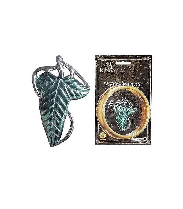 Broche Élfico (Hoja de Lórien) - Rubies