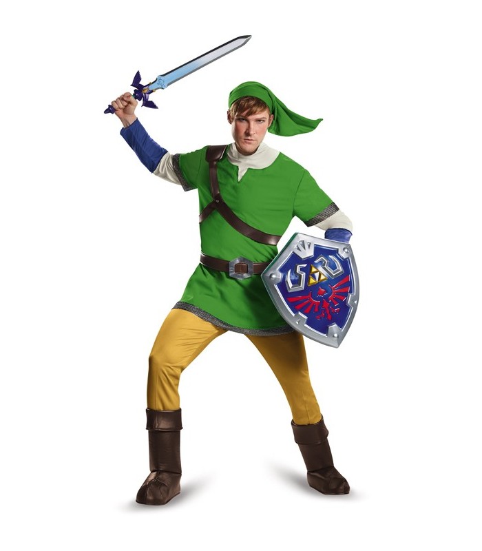 Disfraz de luxe adulto de Link - Legend of zelda