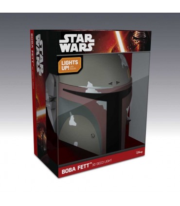 Lámpara Boba Fett 3D  - Star Wars