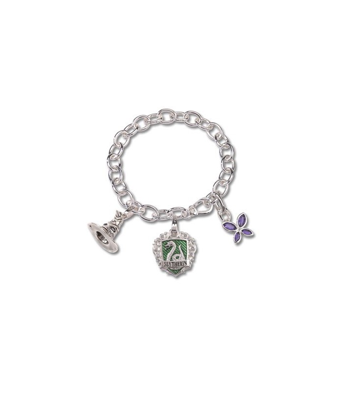 Pulsera de amuletos Lumos Slytherin - Harry Potter