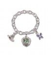 Pulsera de amuletos Lumos Slytherin - Harry Potter