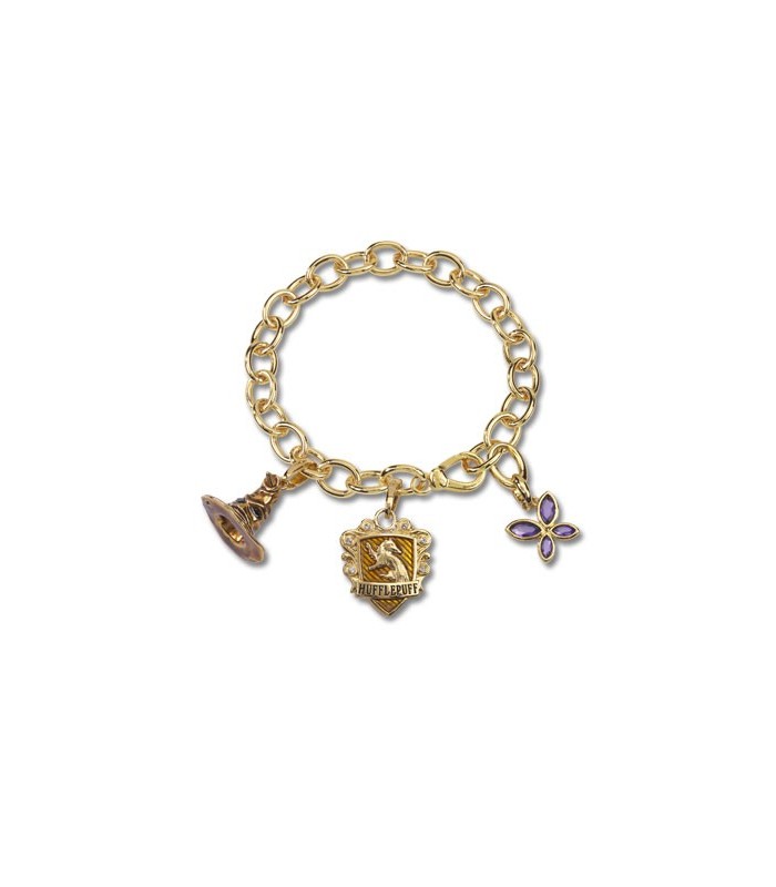 Pulsera de amuletos Lumos Hufflepuff - Harry Potter