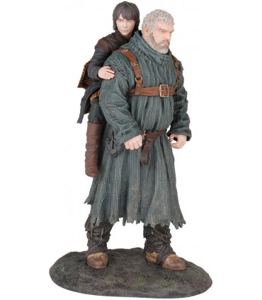 Estatua Hodor y Bran 23 cm - Juego de Tronos
