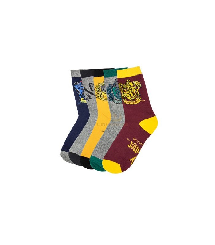 Juego de 5 pares de calcetines variados - Harry Potter