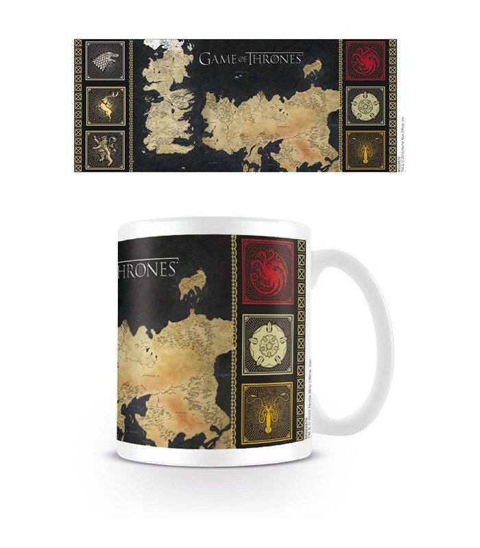 Taza Mapa -  Juego de Tronos