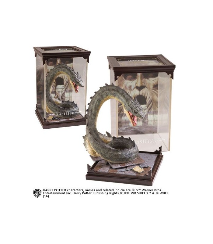 Criaturas Mágicas Estatua Basilisco 19 cm - Harry Potter